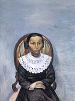 Portrait of a Young Girl in Black