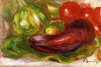 Zucchini, Tomatoes and Eggplant