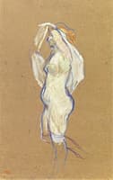 Woman Removing Her Shirt