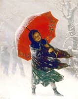 Girl in the Snow