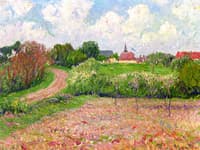 Breton Landscape, Trees and Flowers