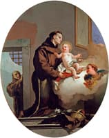 Saint Anthony of Padua and the Christ Child