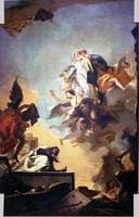 Apparition of the Virgin to St Simon