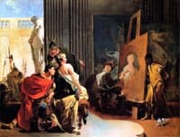 Alexander the Great and Campaspe in the Studio of Apelles