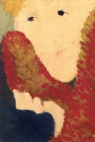 Woman in a Fur Collar