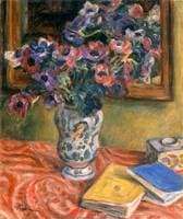 Anemones and books