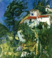 Landscape of Cagnes