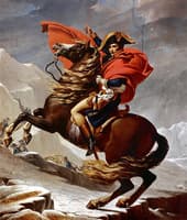 Napoleon Crossing the Alps (Charlottenburg)