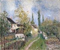 Un sentier aus Sablons (Path at Sablons)