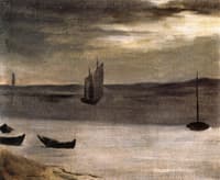 The Bay of Arcachon and Lighthouse on Cape Ferret