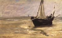 Fishing Boat on the Beach at Berck