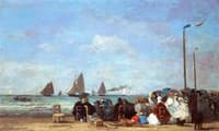 Beach at Trouville