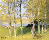 Cows by the River