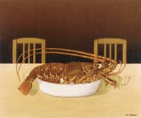 Nature morte avec langouste