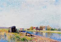 The Loing at Saint-Mammes