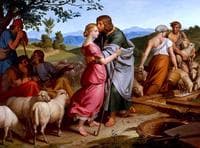 Jacob Encountering Rachel with her Father's Herds