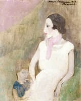 Nicole Groult and Her Son Benoïte