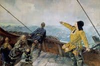 Leif Eriksson Sights Land in America