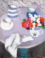 Still LIfe with a Round Table