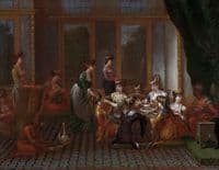 Meal of a Turkish Noblewomen