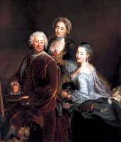 Self-portrait with Daughters