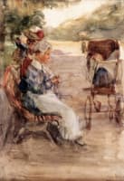 In the Bois de Boulogne, Paris