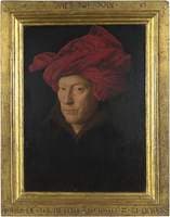 Portrait of a Man in a Turban, Possibly a Self-Portrait