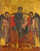 The Virgin and Child with Two Angels