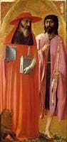 Saint Jerome and John the Baptist (from the Santa Maria Maggiore Altarpiece)
