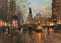 Place de la Republique and Rue du Temple, Paris