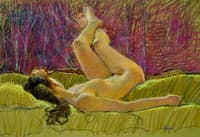 Nude on Green