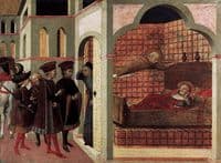 The Blessed Raniero of Borgo San Seplolcro Appearing to a Cardinal in a Dream
