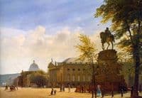 The Unter den Linden with Opera and City Palace (Detail)