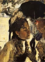 In the Tuileries, Woman with a Parasol