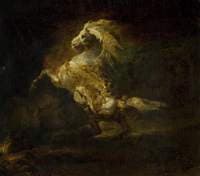 The Prancing Grey Horse