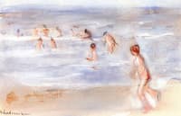 Bathing Boys (study)