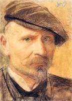 Self-Portrait in Flat Cap