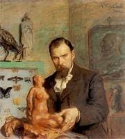 Portrait of Konstanty Laszczka (a Polish artist)