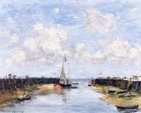 Trouville, the Jettys, Low Tide