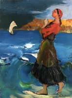 Woman by the River