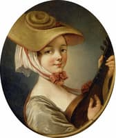 Woman with a Lute