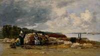 Plougastel : Shrimp Fishermen