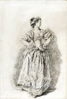 A Young Woman Standing with her Hands on her Hips