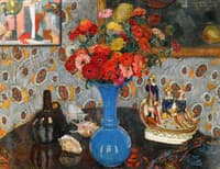 Still LIfe with Flowers and Shells