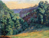 Crozant, the Ravine of the Sedelle at La Folie