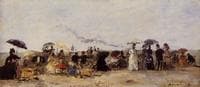 Trouville, Beach Scene