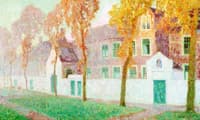 The Beguine Convent in Bruges