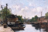 Canal in Rotterdam