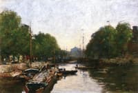 Canal in Rotterdam