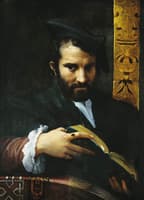 Portrait Of A Man With A Book